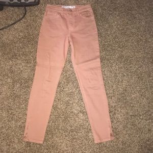 Pinkish jeans